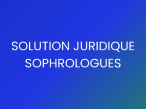 Solution juridique - Sophrologue